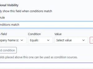 CubiqWeb: Conditional fields for cleaner forms